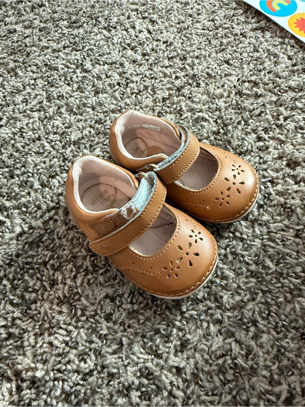 Toddler Tan Mary Jane Stride Rite Shoes